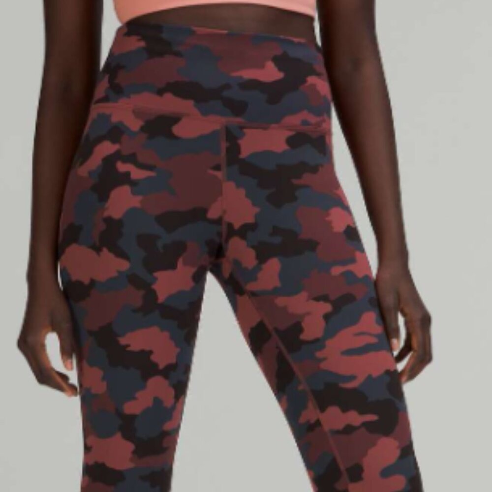 LuLu Lemon Athletica Wunder Under Leggings, 25"--Size 6
